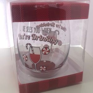 Raise the Bar hand painted wine glass 20 ounce